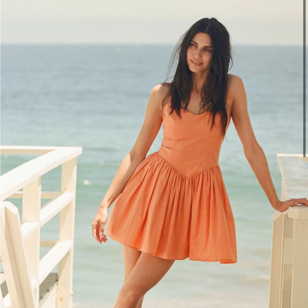 Ciao Lucia Nadja Dress Apricot
